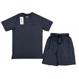 Комплект шорты/майка (2) ASICS, детский, дымчатый, XS(12-13л)