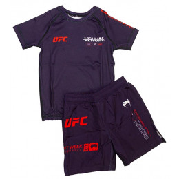 Набор майка/шорты (4 комплекта) VENUM UFC(NEW MODEL) 177, детские, цвет фиолетовый, 152 (6-7л)-XS(9-10л)
