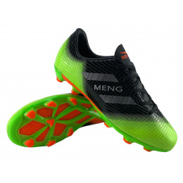 Бутсы футбольные MENG (BLACK/GREEN), 33