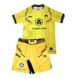 Комплект шорты/футболка (2) VENUM UFC(CRYPTO)12062, цвет желтый (XXL)