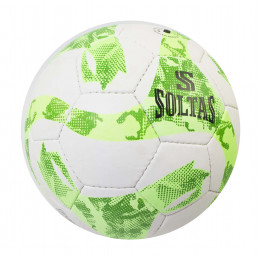 Мяч футбольный SOLTAS, модель №6 зеленый/черный, №5