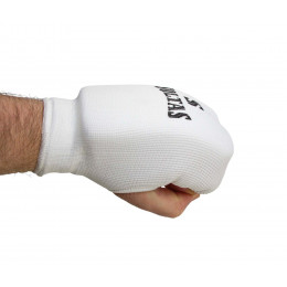 Перчатки-накладки карате SOLTAS , хлопок, белые, S
