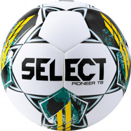 Мяч для футбола SELECT Pioneer TB (№4) , бел/черн/зел, модель №2