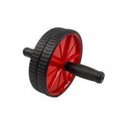 Ролик для пресса AB WHELL, 2 колеса, цвет красный