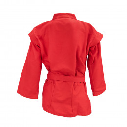 Куртка для самбо BoyBo, 550г/м2, красная,BSJ120 (2XL (190))