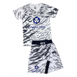 Набор майка/шорты (6 комлпектов) VENUM UFC(CRYPTO) (TR)2016 детский, белый (128-XS)