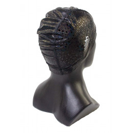 Шапочка для плавания CONQUEST Scales (A-20), черная