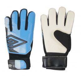 Перчатки вратарские UMBRO(Размер 8), голубой/белый, модель №1