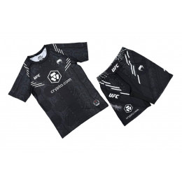 Комплект шорты/футболка (2) VENUM UFC(CRYPTO)12049, цвет черный/белый(XL)