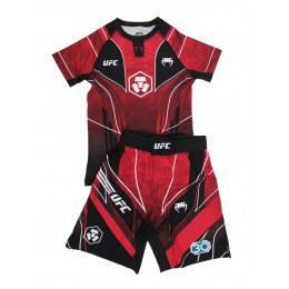 Комплект шорты/футболка (2) VENUM UFC(CRYPTO) 12035, цвет красный, (XXL)