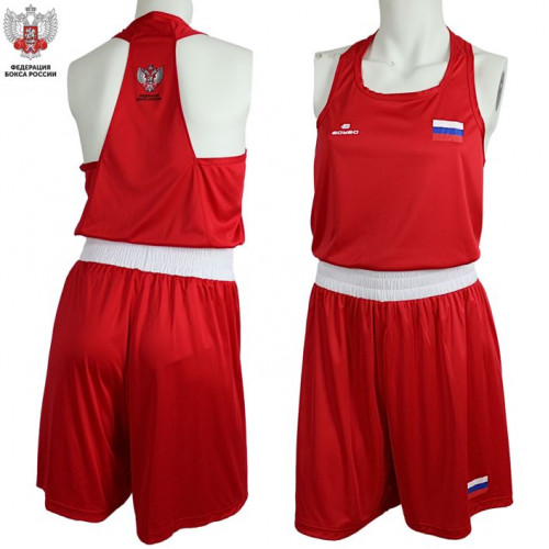 Форма боксерская BoyBo Titan, IB-27 (одобрено ФБР), красный (4XL)