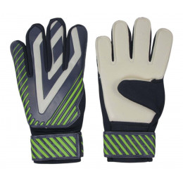 Перчатки вратарские UMBRO(Размер 7), черный/зелёный, модель №10