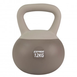 Гиря мягкая неопреновая ESPADO 12 кг, серая ES3221GY12