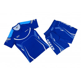 Набор майка/шорты (5 комлпектов) GREEN HILL(TR)2005 взрослый, синий (S-XXL)