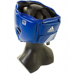 Шлем боксерский Adidas(NEW), открытый, синий, найлекс, XL