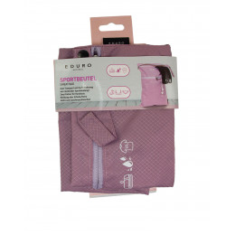 Сумка спортивная EDURO, розовая (27см*39см)