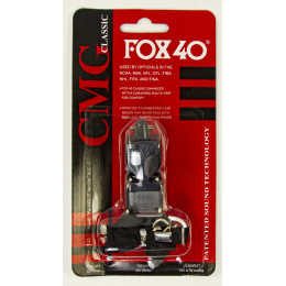 Свисток FOX40 CLASSIC GMS (модель A-44), 120дБ, черный