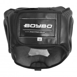 Шлем с пластиковым забралом BoyBo Flexy черный BP2006 (L)