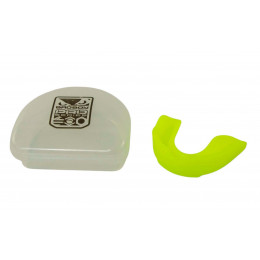 Капа 1-челюстная Bad Boy, подростковая, латексная, салатовый