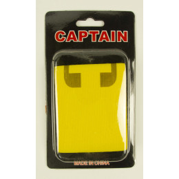 Капитанская повязка для футбола и командных видов спорта, желтая