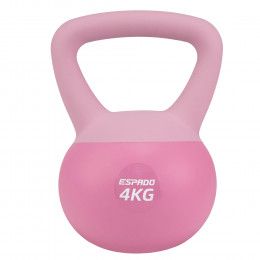 Гиря мягкая неопреновая ESPADO 4 кг, розовая ES3221PK4
