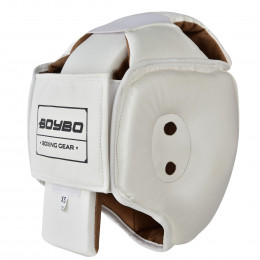 Шлем BoyBo для карате, BH100 белый (XS)