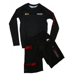 Набор рашгард/шорты (2 комплекта) VENUM UFC(NEW MODEL) 178,   детские, цвет черный, 128 (4-5л)-140(5-6л)
