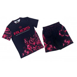 Набор майка/шорты (5 комлпектов) RUDIS (TR)3052 взрослый, красный (S-XXL)
