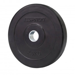 Диск обрезиненный ESPADO ES2608, D=26, черный (2.5)