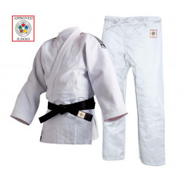 Кимоно дзюдо ADIDAS, 750гр/м2, белое, Р 190