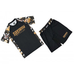 Набор майка/шорты (5 комплектов) TATAMI 12132, взрослый, цвет черный, (S-XXL)