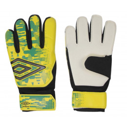 Перчатки вратарские UMBRO(Размер 10), желтый/зеленый, модель №11