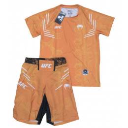 Комплект шорты/футболка (2) VENUM UFC(NEW MODEL) 029, взрослый, оранжевый, (M)