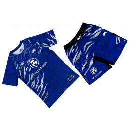 Набор майка/шорты(6 комплектов) VENUM UFC 11037, детский, синий (128-XS)