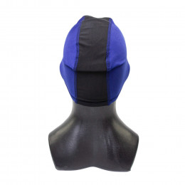 Шапочка для плавания, лайкра, Streaks, черный/синий