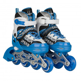 Ролики Cosmoride Aqua бело-синий (39-42)