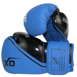 Перчатки боксерские OxxFire Amateur, синие (10 OZ)