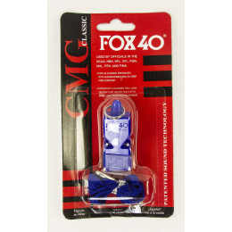 Свисток FOX40 CLASSIC GMS (модель A-44), 120дБ, синий