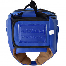 Шлем боевой BoyBo, BH200, искусственная кожа, синий (S)