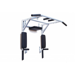 Турник-брусья-пресс (3в1) серый HOMEGYMS