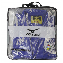 Кимоно для дзюдо MIZUNO GOLD(PREMIUM), MG525, куртка 450 г/м2,брюки 220-240 г/м2, синий (L (170))