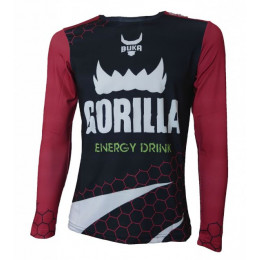 Рашгард BYKA GORILLA, черно/красные, 2445, XL