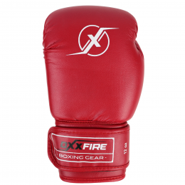 Перчатки боксерские OxxFire Start, красные (10 OZ)