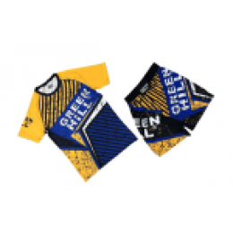 Комплект майка/шорты GREEN HILL 12040, взрослый (синий/желтый) (XL)