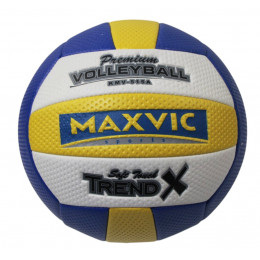 Мяч волейбольный мяч Maxvic, 5 размер, сине-желто-белый