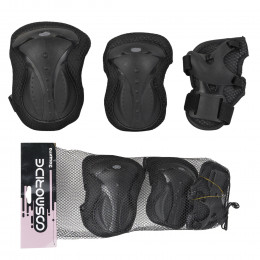 Роликовая защита детская PTCR25PK, черный (M)