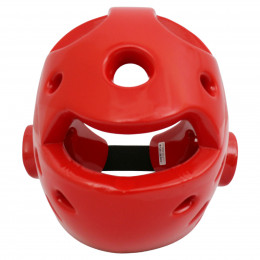 Шлем тхеквандо BoyBo Premium красный, BHT44 (S)