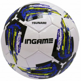 Мяч футбольный INGAME TSUNAMI, №5 IFB-131 синий