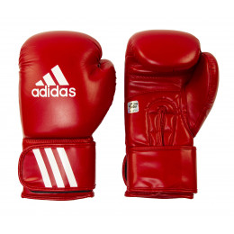 Перчатки боксерские , adidas AIBA(реплика) DX (10 OZ, красный)