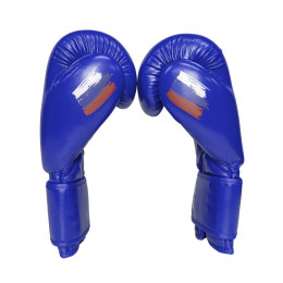 Перчатки боксерские BoyBo TWIN, IKB-42 (одобрено ФБР,ФКР), синий (10 OZ)
